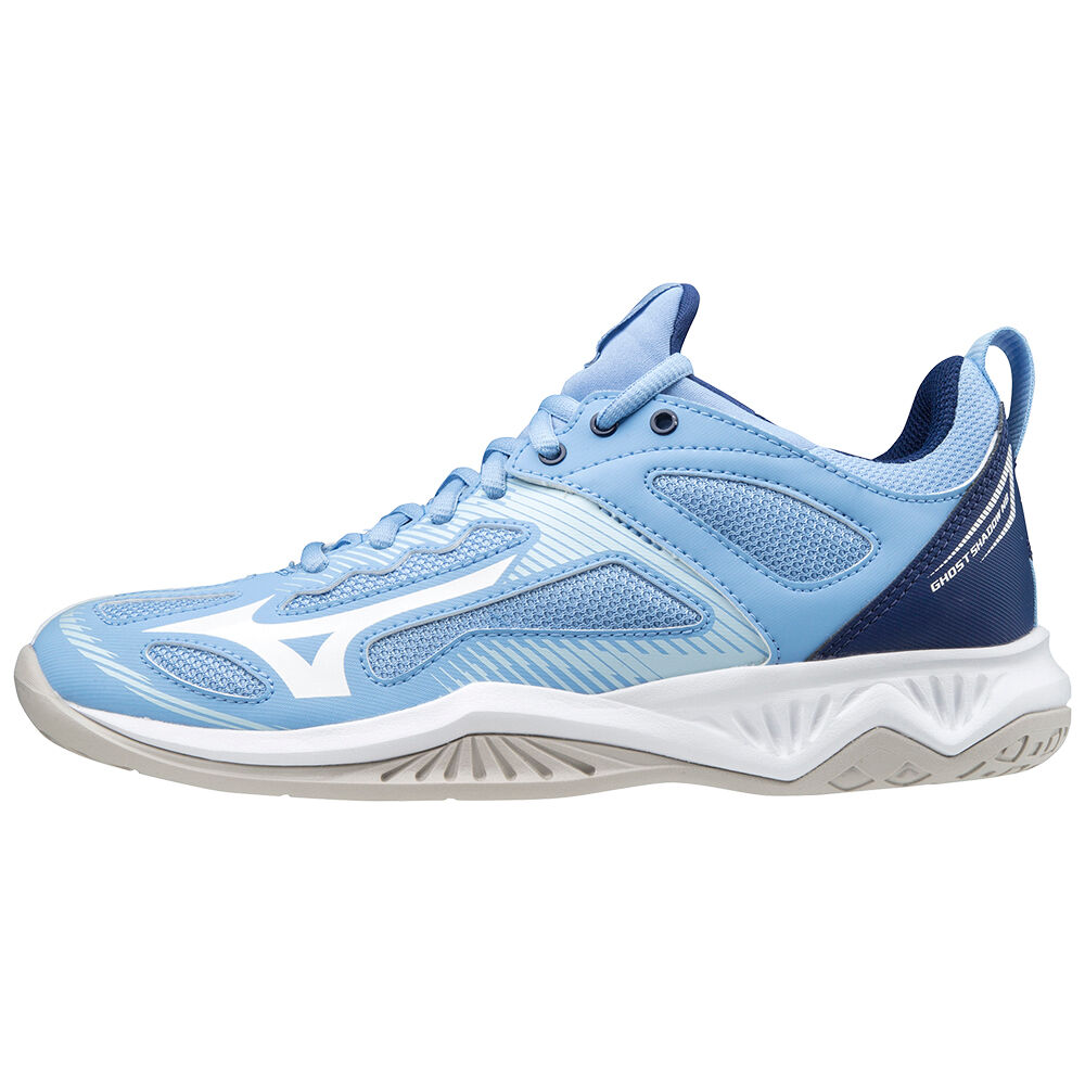 Mizuno Ghost Shadow Nb Női Teremcipő Kék/Fehér GPA054798